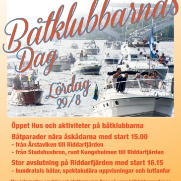 Båtklubbarnas dag – 29/8 2015
